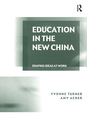 cover image of Education in the New China